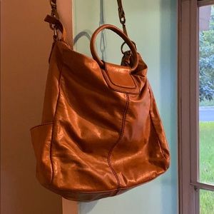 Soft camel color hobo purse